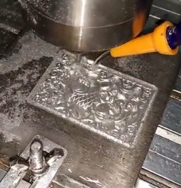 Aluminum alloy embossing video